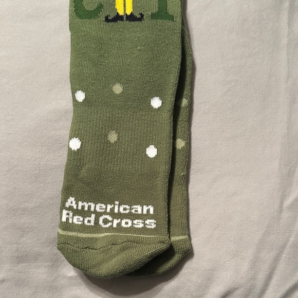 American Red Cross Elf Holiday Socks - Picture 4 of 6